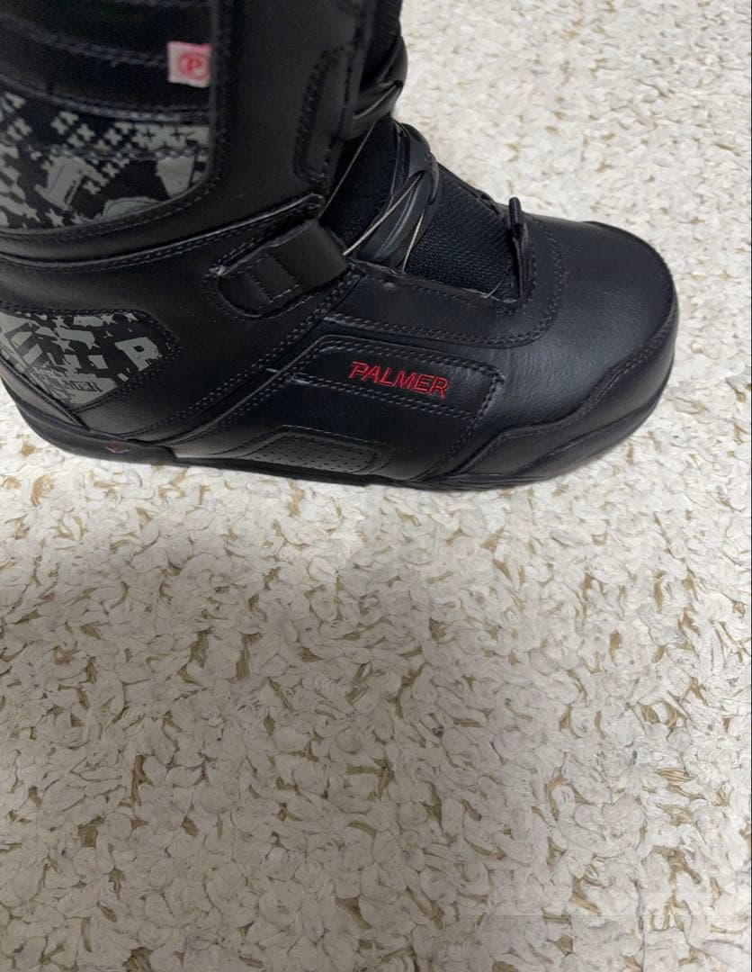 Palmer スノーボードブーツ 黒 ボアシステム付き
