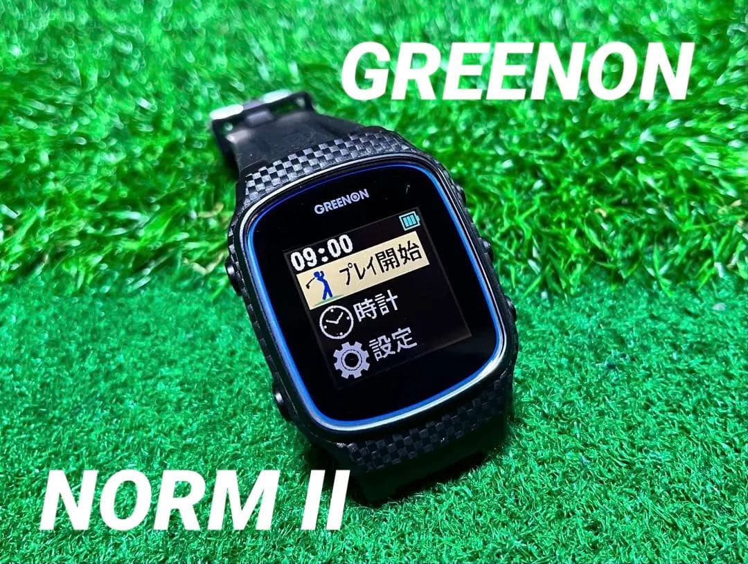 GREENON ノルム2 GPSナビウオッチ ブラック