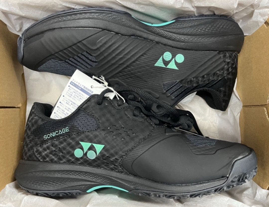 YONEXテニスシューズ クレー・砂入人工芝用 4E wide 007 28.0