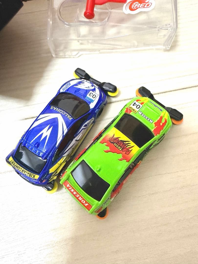 トミカ 実況サウンド！　デジタルアクセルサーキット　専用トミカ2台付き