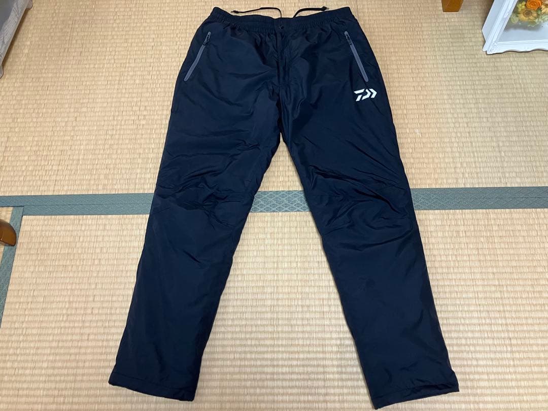 【美品】ダイワ（DAIWA）ウォームアップスーツ DI-5207 グレー XL