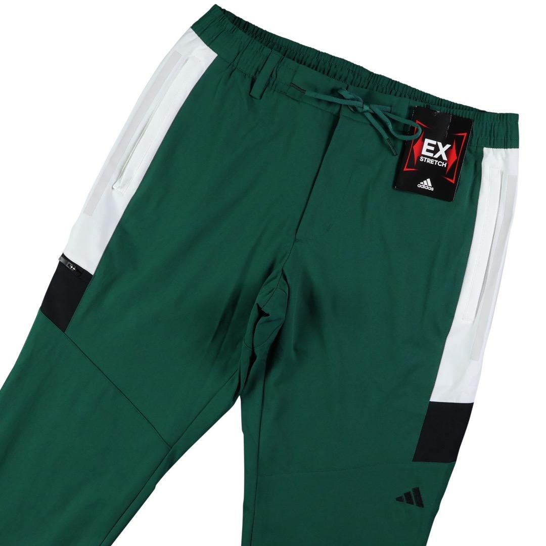【92】秋冬 定価14,300円 アディダス ゴルフ ジョガーパンツ 緑