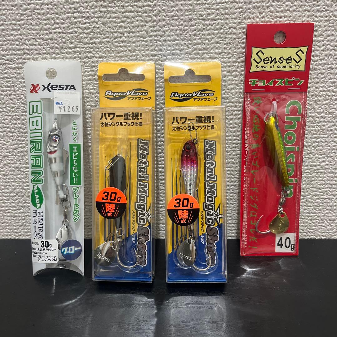 ブレードジグ　スピンテールジグ　まとめ売り ウロコ　ゼスタ　アクアウェーブ　他