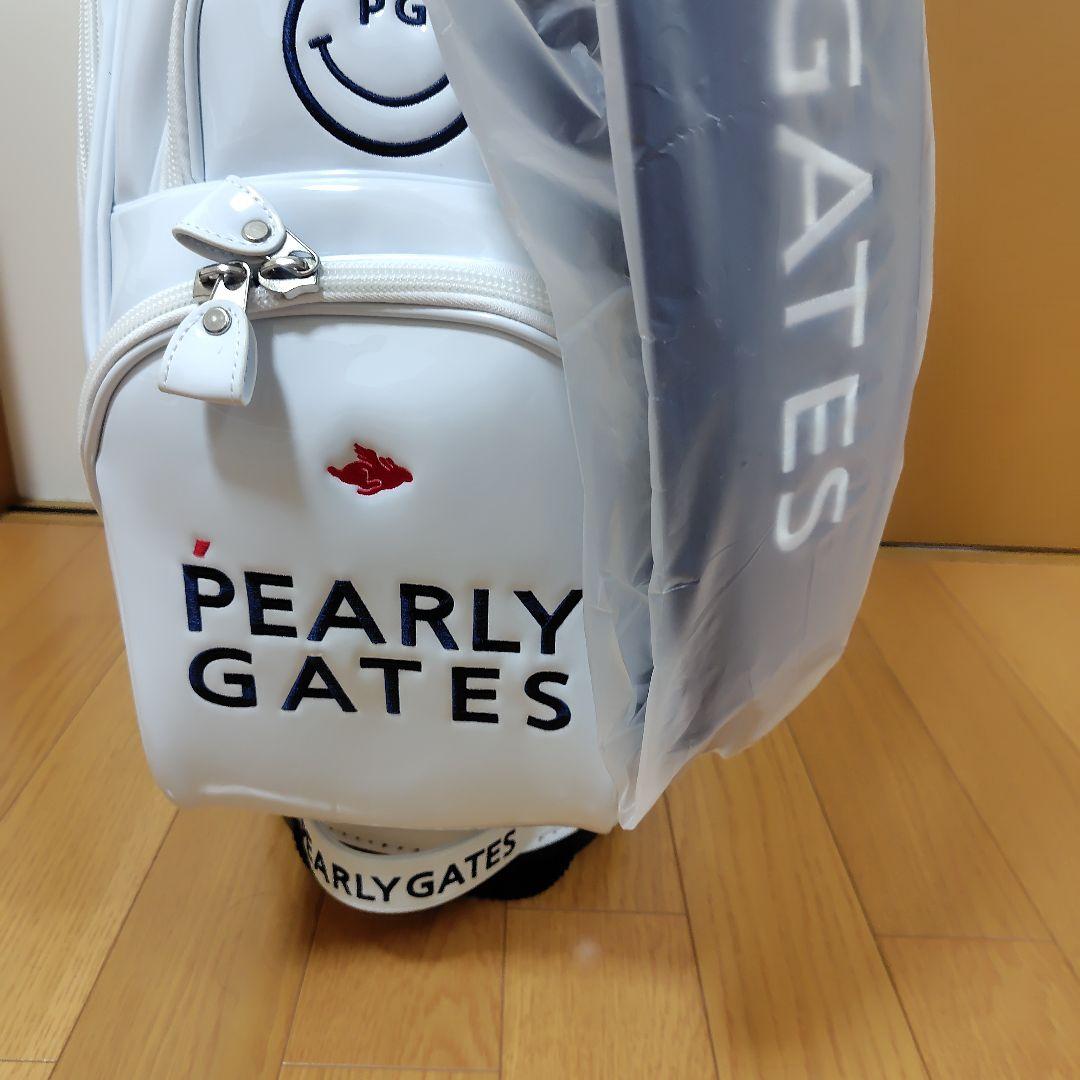 ★新品PEARLY GATES！ キャディバッグ ホワイト