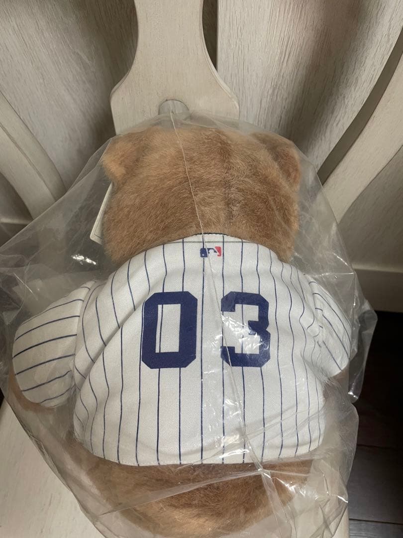 ＮＹ★ニューヨークヤンキース テディベア くま クマ ぬいぐるみ