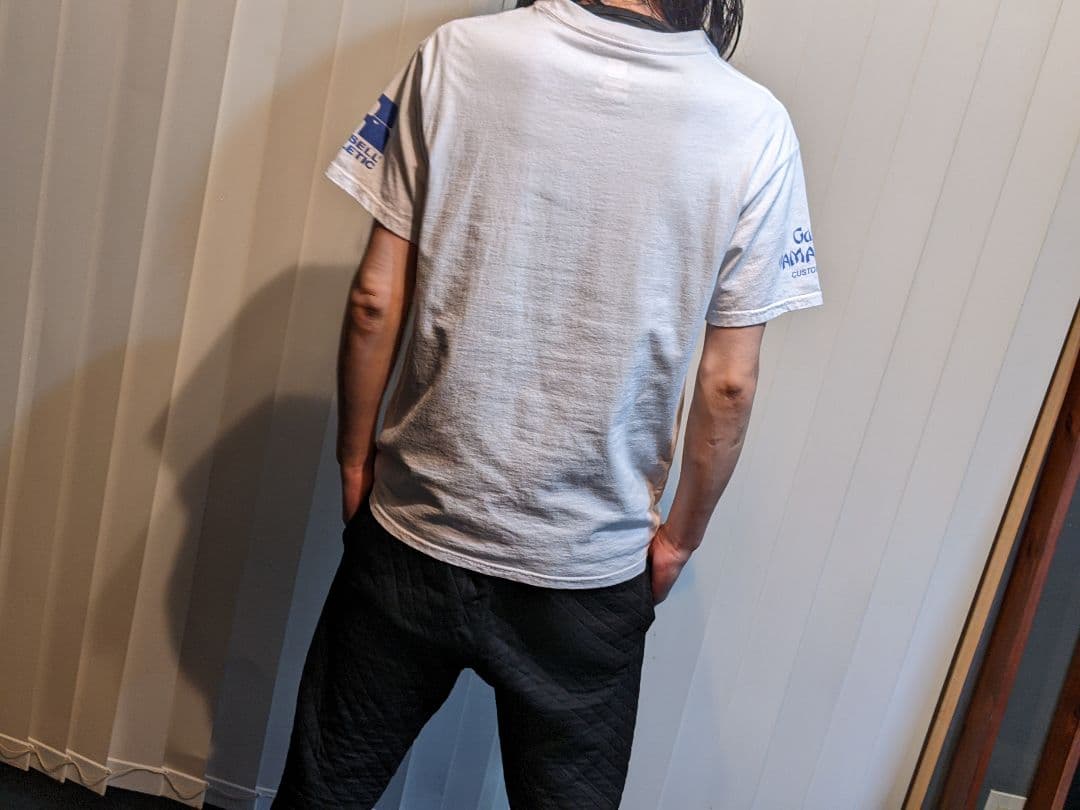 ラッセルアスレティック　ゲーリーヤマモト　半袖　Tシャツ　釣り　フィッシング　白
