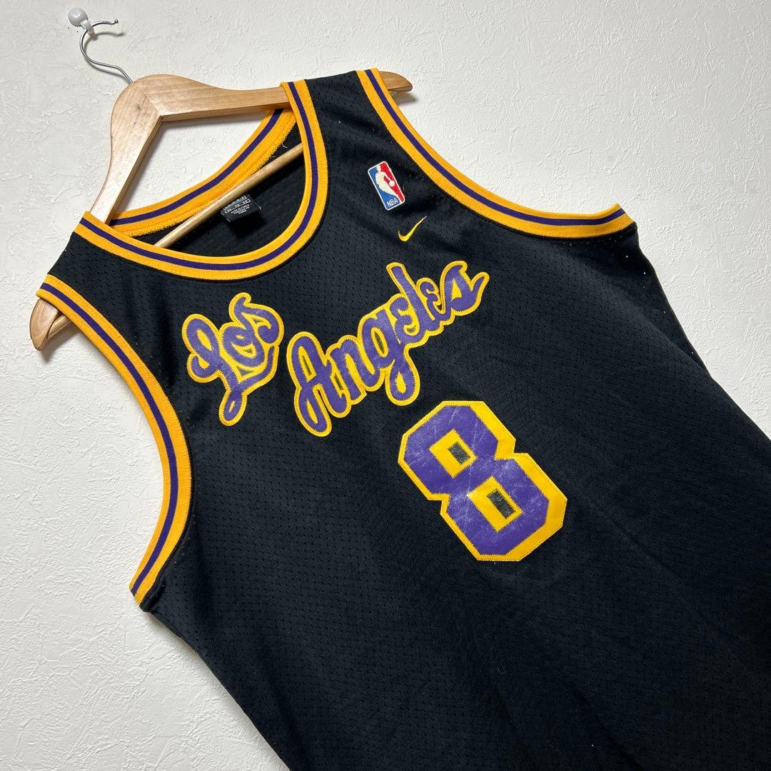 希少！NBA NIKE コービーブライアント＃8 レイカーズ ゲームシャツ XL