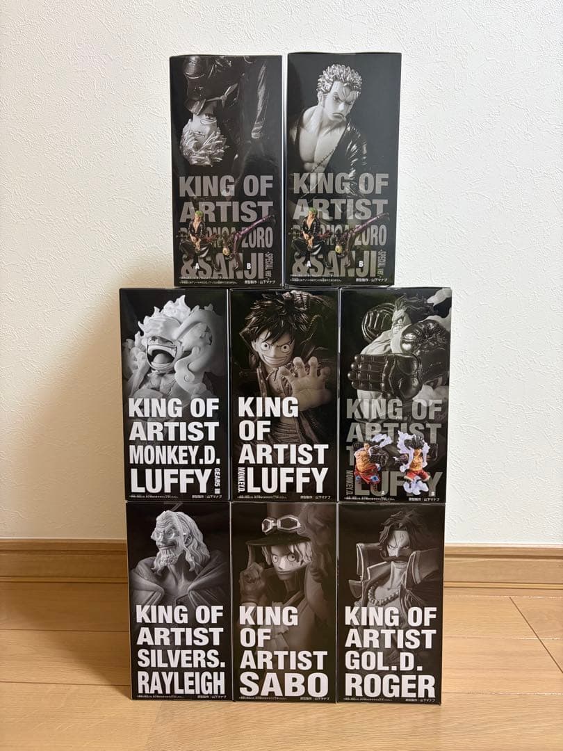 【未開封】KING OF ARTIST ワンピース 8体セット