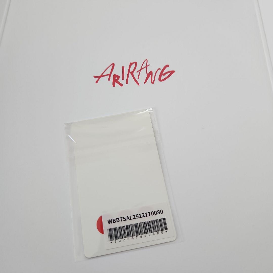 ARIRANG weverse japan購入特典ラキドロトレカ