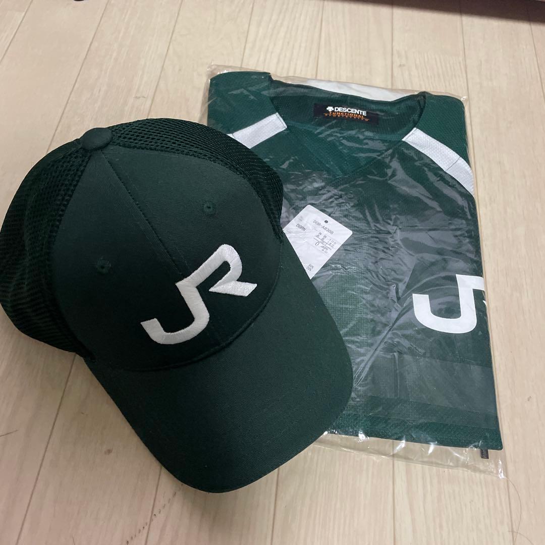 DESCENTE ユニフォーム サイズO JRロゴ付き セット