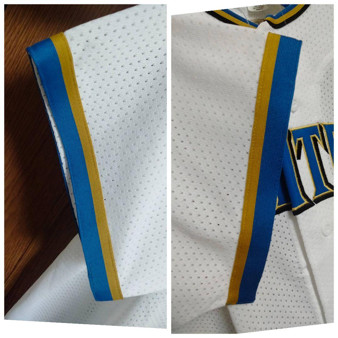ミズノ 日本ハム 二岡 智宏 #23 刺繍ユニフォーム ホーム S 紙タグ付き