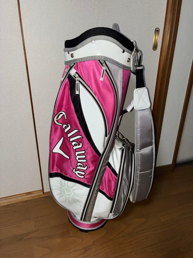 【レディース 】 Callaway ソレイユ ピンク キャディバッグ