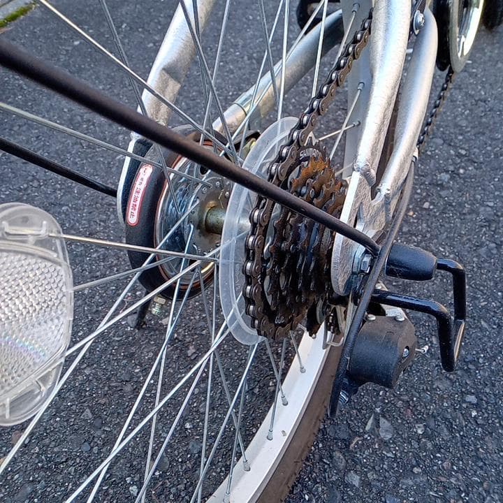 できるだけ引き取りで　JEEP　折りたたみ式自転車　6段 切り替え