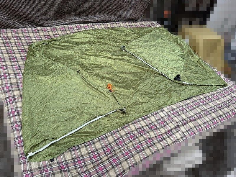 美品！アライテント RIPEN エアライズ 2 グランドシート付き