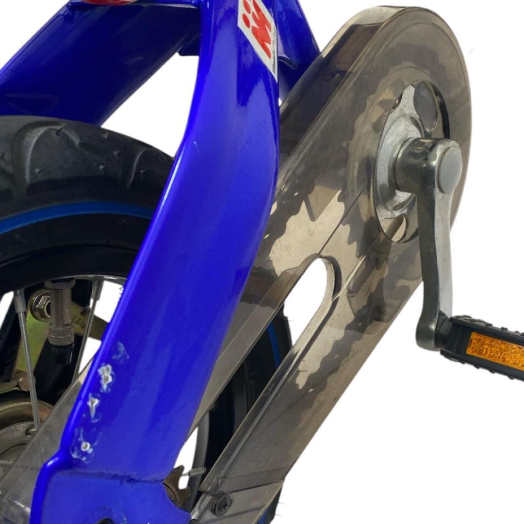 【人気】Henshin へんしんバイク　幼児用自転車 キッズ　青　12インチ