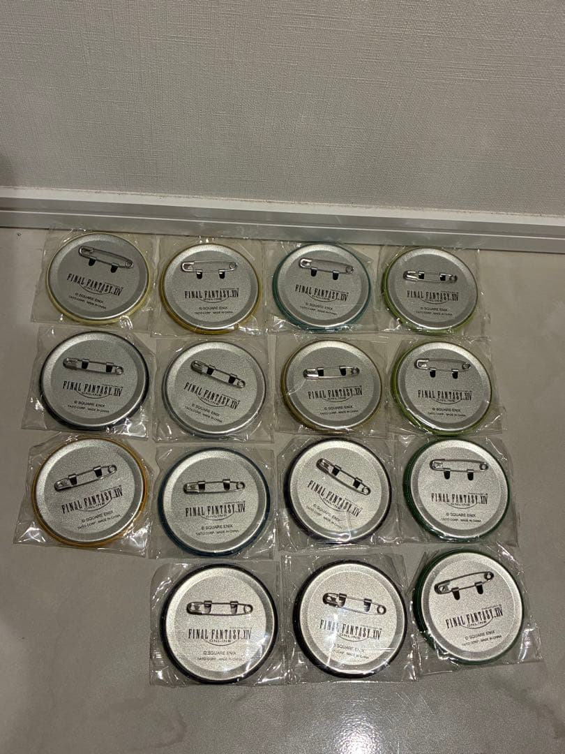 ファイナルファンタジー14 FF14 缶バッジ ファンフェス