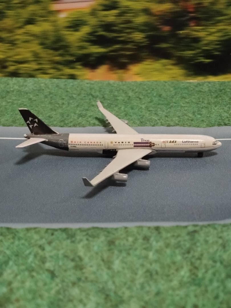 【レア品】シャバク 1/600 ルフトハンザドイツ航空 A340 スタアラ塗装