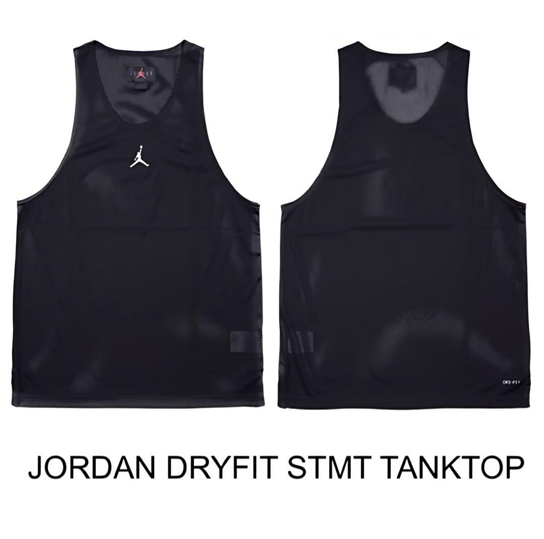 ジョーダン ドライフィット メッシュ タンクトップ JORDAN ブラック