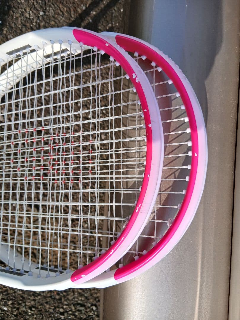 日本未発売　Wilson　TOUR 100　2本ホワイト/ピンク