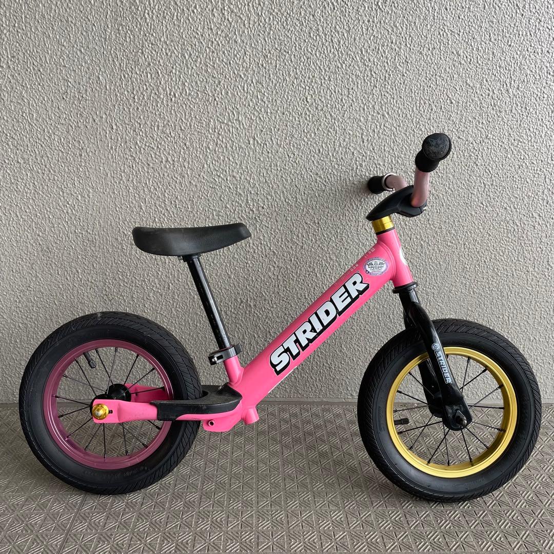 STRIDER SPORT　12インチ　ピンク　バランスバイク　ランバイク