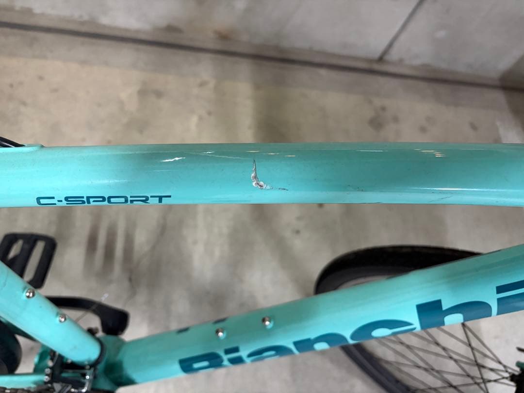 Bianchi C-Sport クロスバイク ミントグリーン