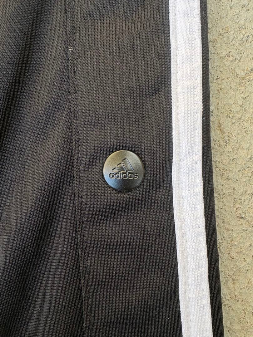 00s adidas track pants サイドボタン付き
