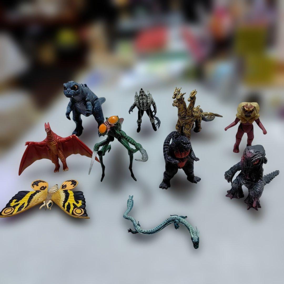 ゴジラ フィギュアセット 10体