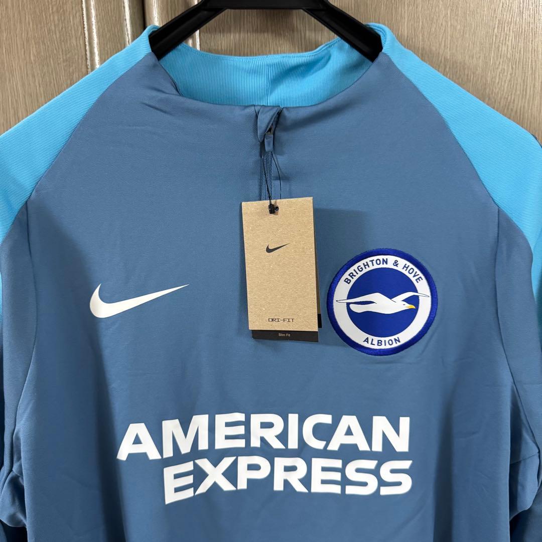 【新品未使用タグ付き！】ブライトン ハーフジップウエア XLサイズ/ストライク