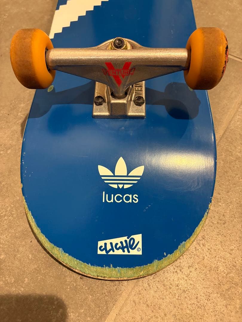 スケートボード セット cliche x adidas コラボ Lucas