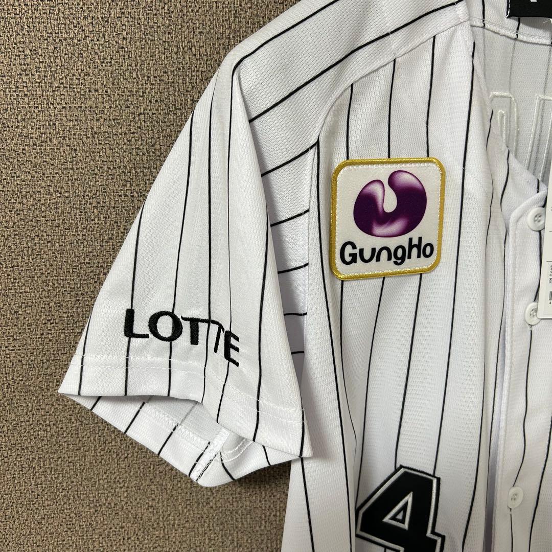 新品タグ付き 藤岡裕大選手レプリカユニフォーム S 受注生産品 ホームユニ