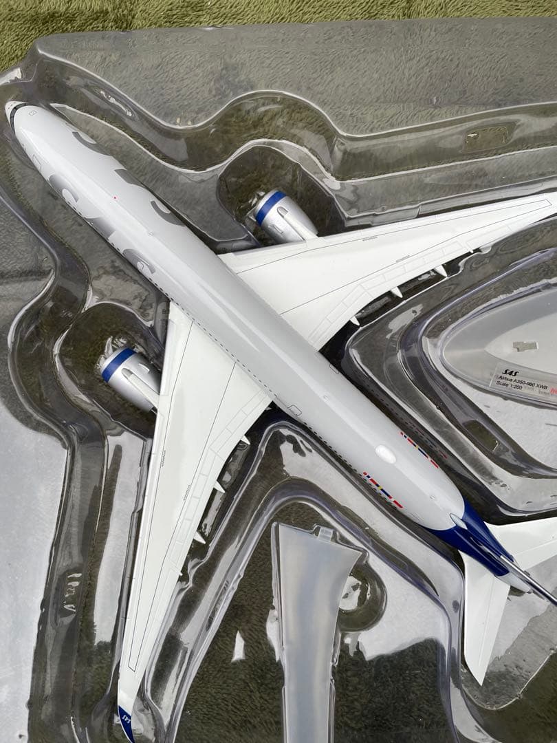 ヘルパ　飛行機模型　SAS 航空　A350-900 1/200