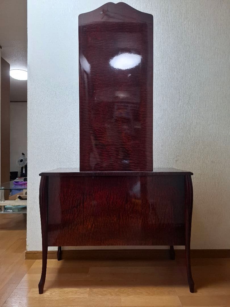 レトロ三面鏡　天板大理石 ➁『鏡部』※必ずセットでご購入ください