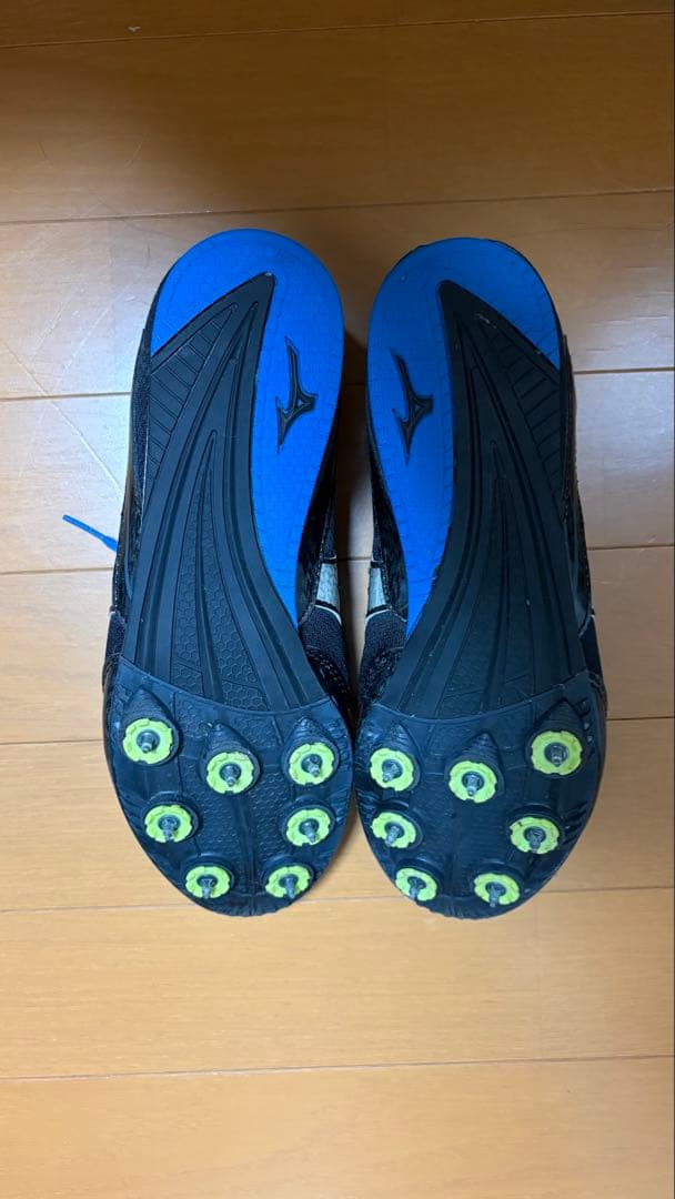 Mizuno brave wing3 26cmブラック/ブルー
