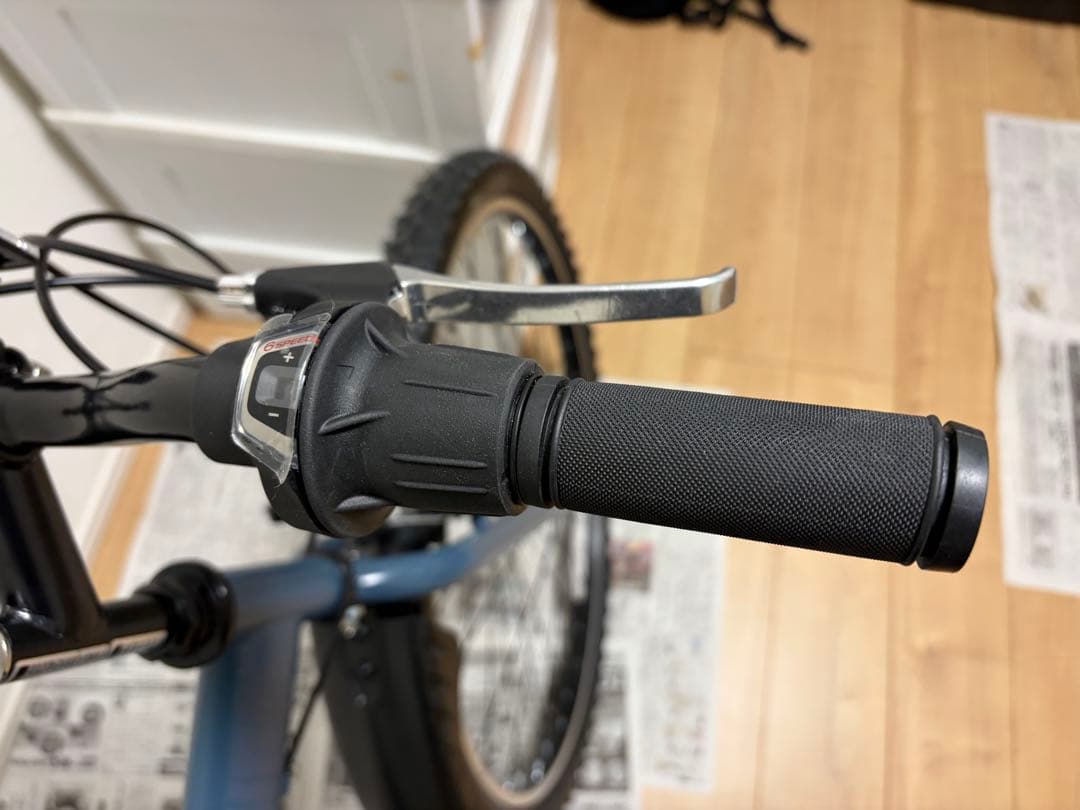 【特価】FIELDCHAMP 26インチ6段折畳みマウンテンバイクGY