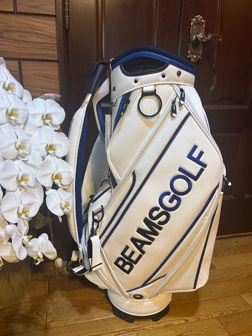 2026モデル BEAMSGOLF ツアープロキャディーバック3