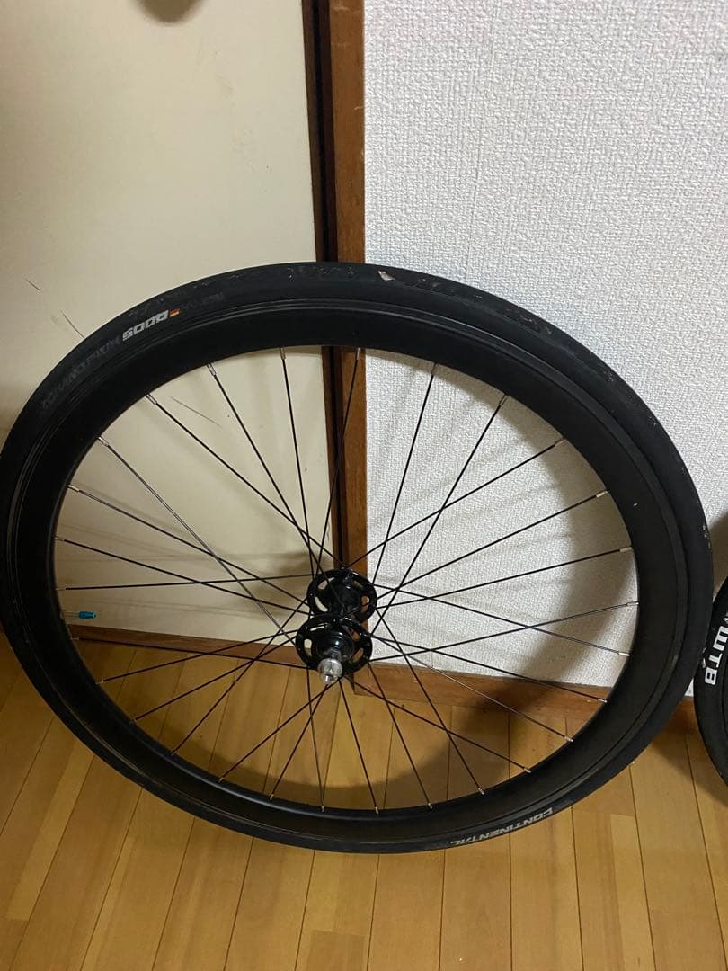 ピストバイクホイール700Cタイヤ込み引き取り限定