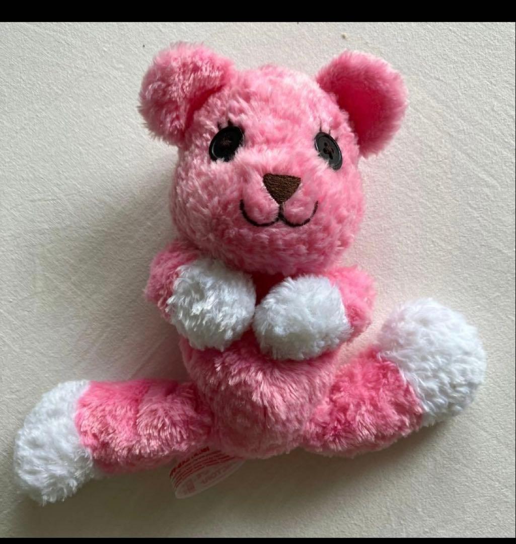 1998限定SONY モモちゃん　ポストペット　ふわふわ　ボタン刺繍　タイトー