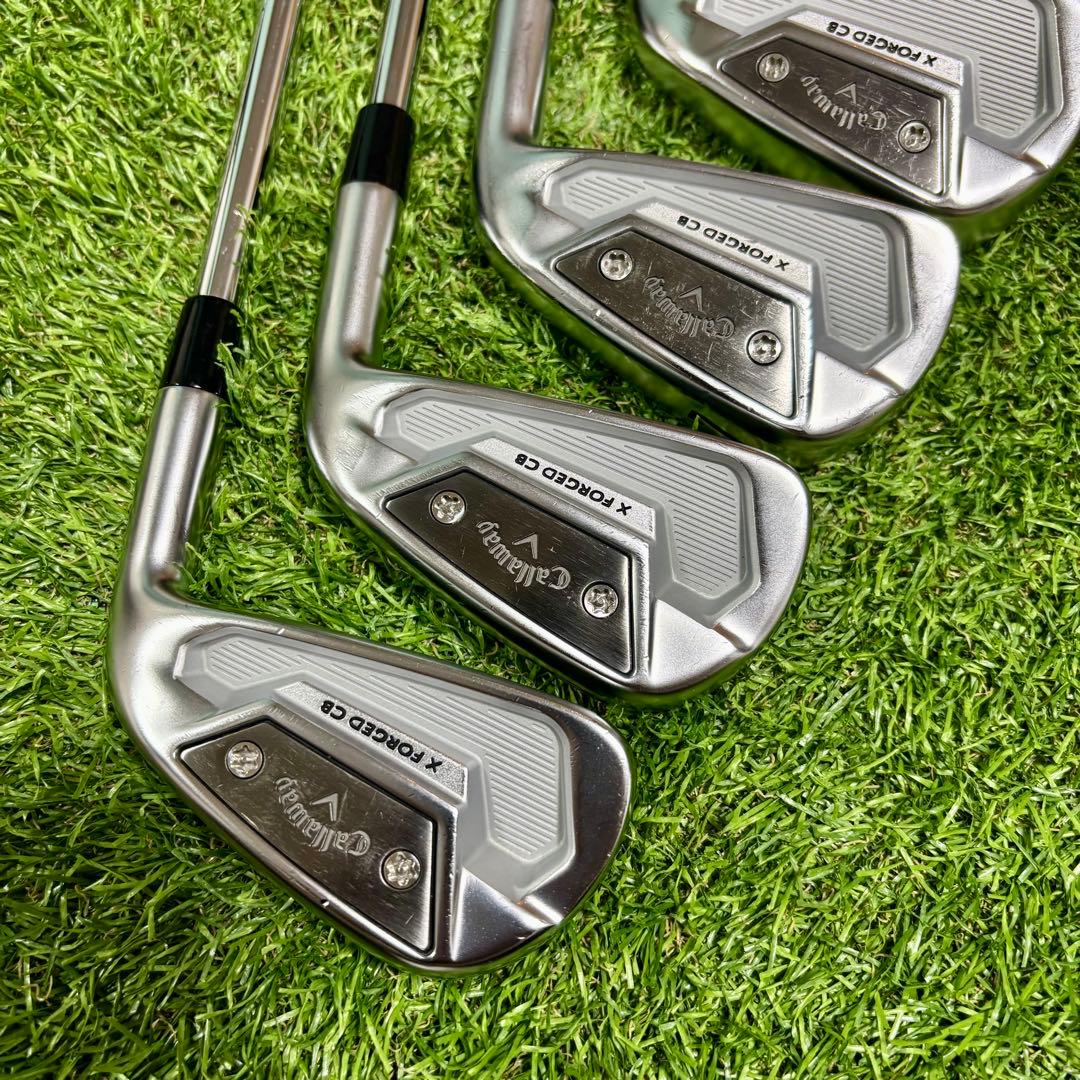【美品】キャロウェイ X FORGED CB 2021 6本 アイアンセット