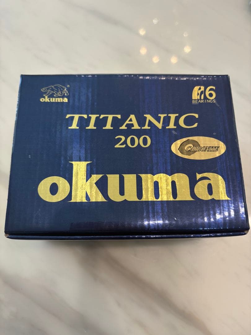 【値下げ】オクマ タイタニック TITANIC 200 ゴールド