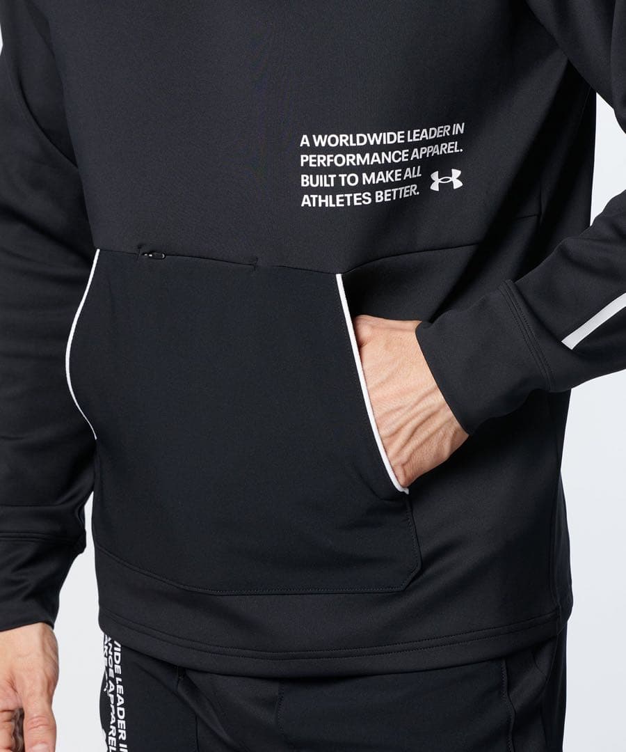 【美品】UAアーマーニット フーディー（トレーニング/MEN）