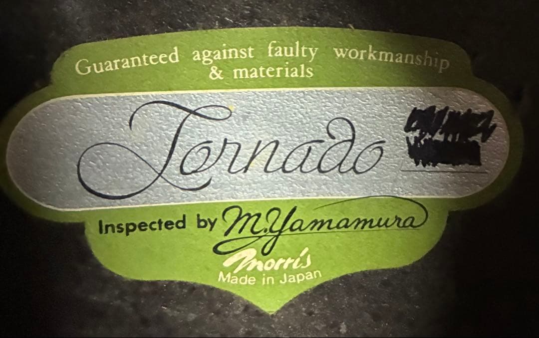 Morris Tornado エレキ、アコースティックギター