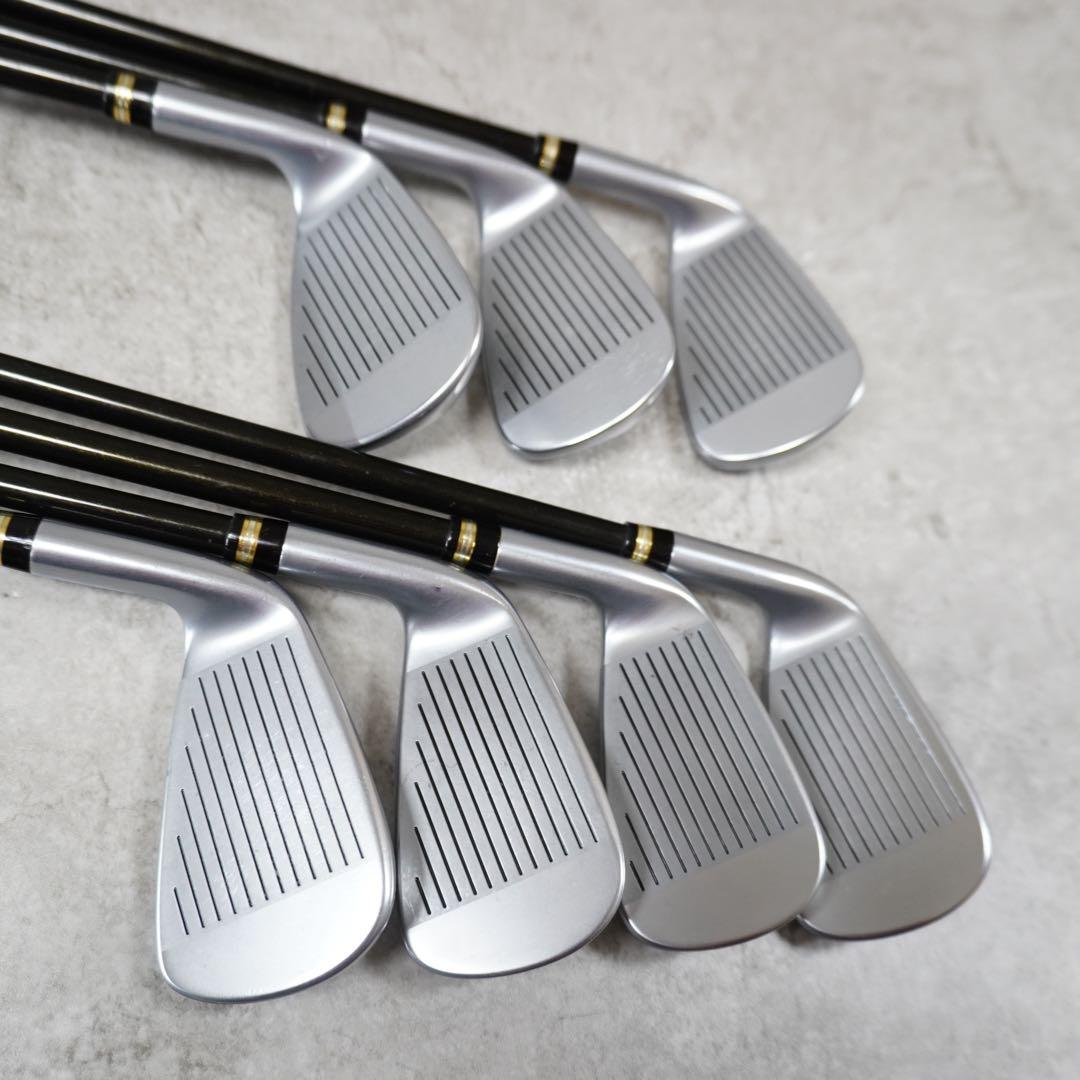 【美品】HONMA BERES IS-02 星2 7本 フレックスR 金モグラ