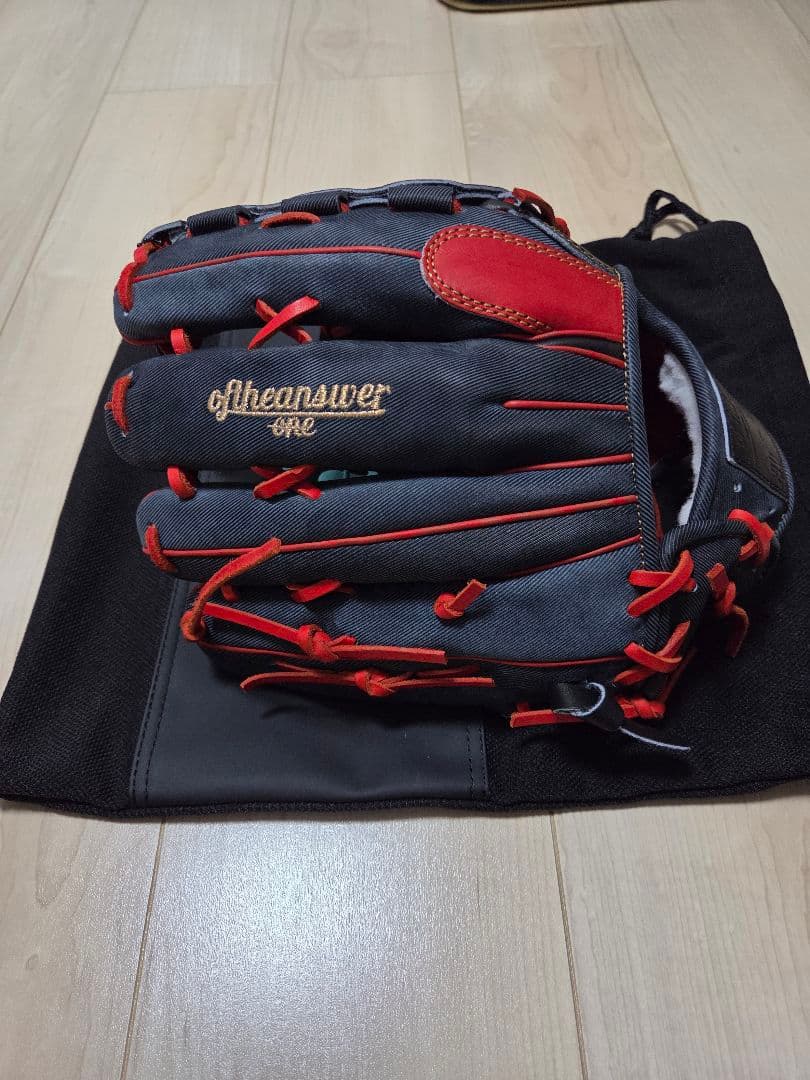 値下対応中　ワンオブジアンサー　抽選販売　松山 晋也モデル　硬式投手用　グローブ