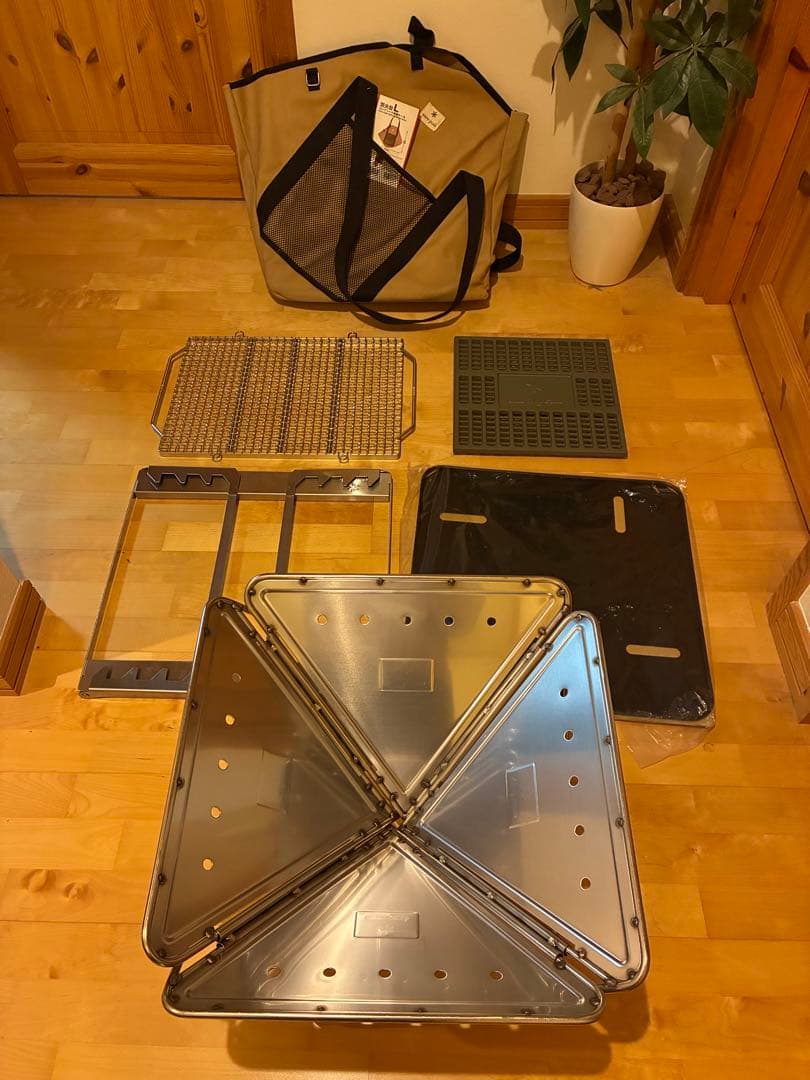 スノーピーク 焚き火台Lセット　収納バッグ付き
