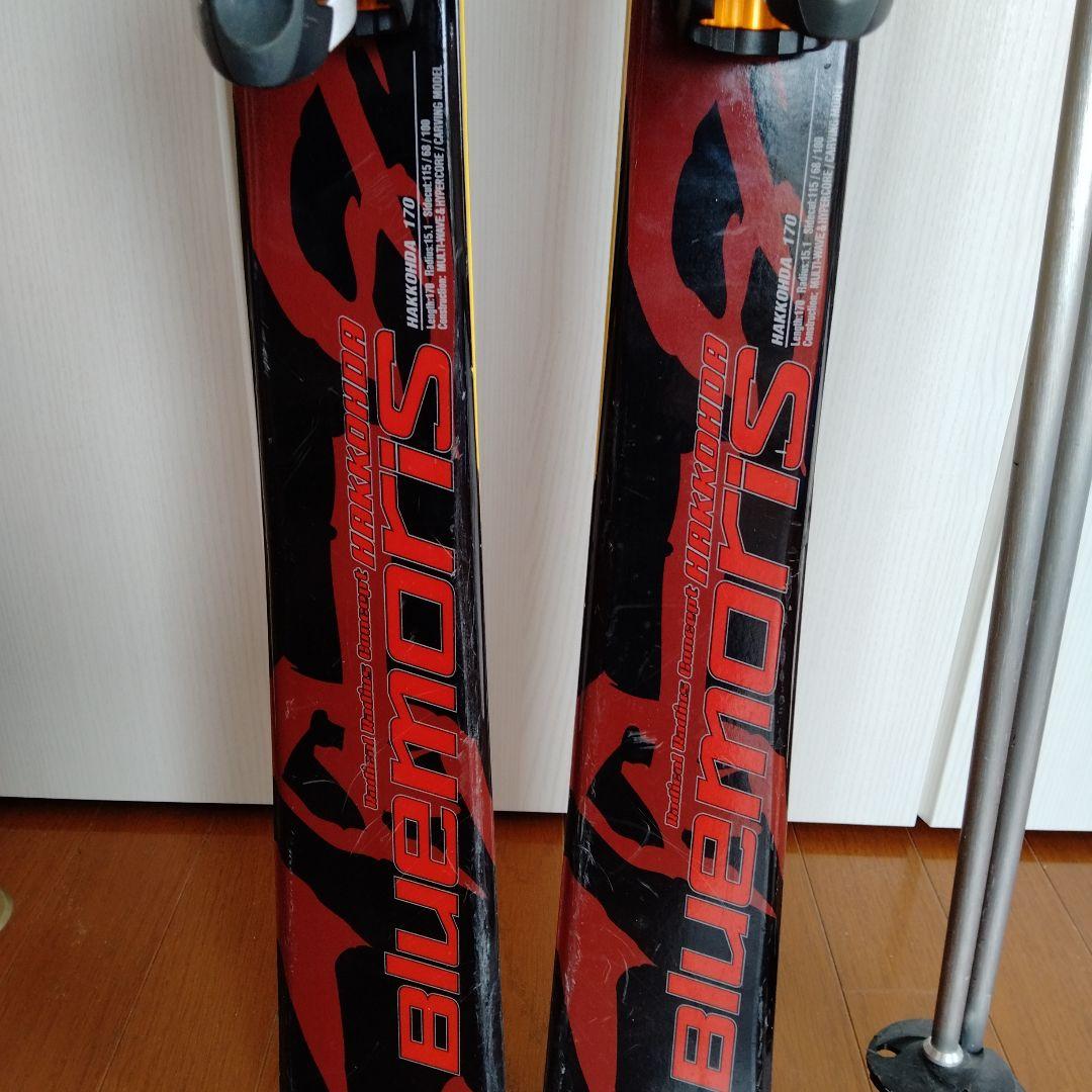 Bluemoris 八甲田 170cm マーカービンディング　ポール117cm