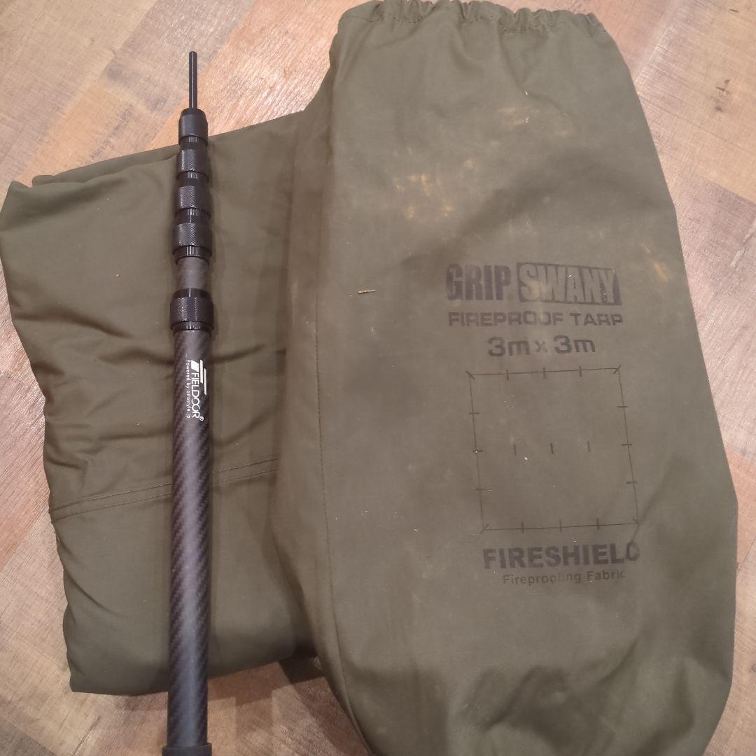 【セール】GRIP SWANY FIREPROOF TARP 3m x 3m