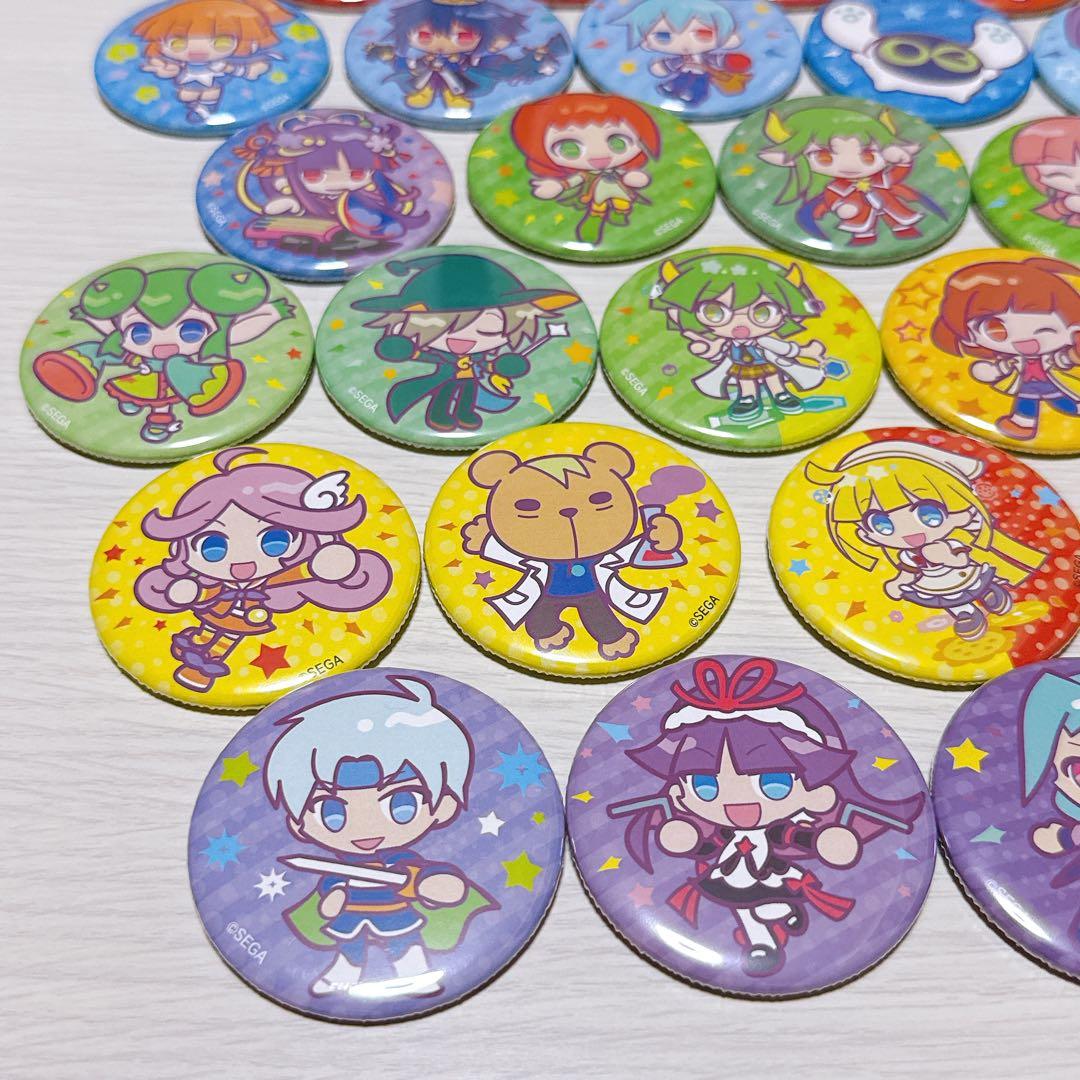 ぷよクエ ミニキャラ 缶バッジ ぷよクエカフェ2025 37種類 セット