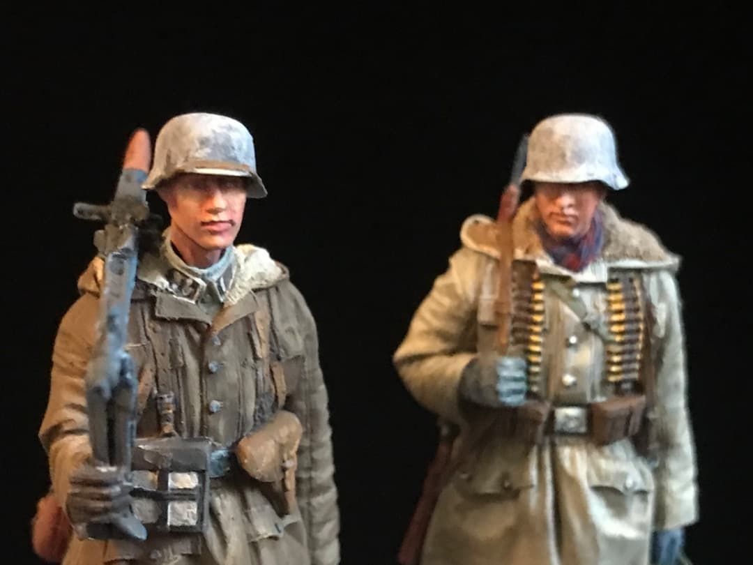 ジオラマ　1/35 ドイツ軍　完成品　Alpineフィギュア　第二次世界大戦