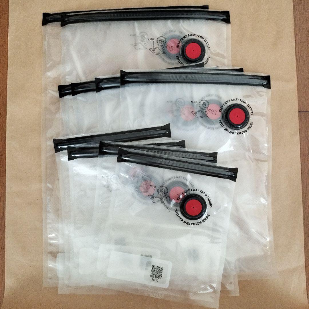 ZWILLING VACUUM PUMP 真空ポンプと袋