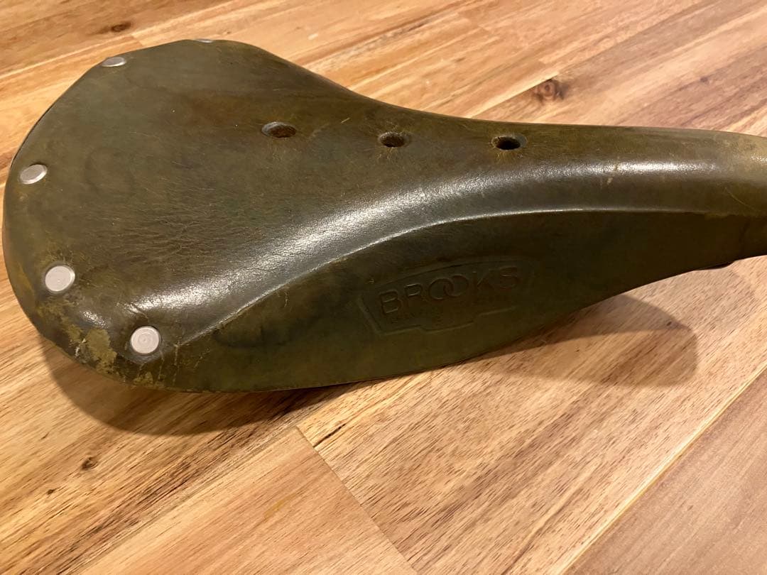H*r様 BROOKS 革サドル B17 緑